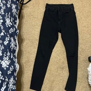 American eagle next level stretch curvy super high rise jeggings size 2 short